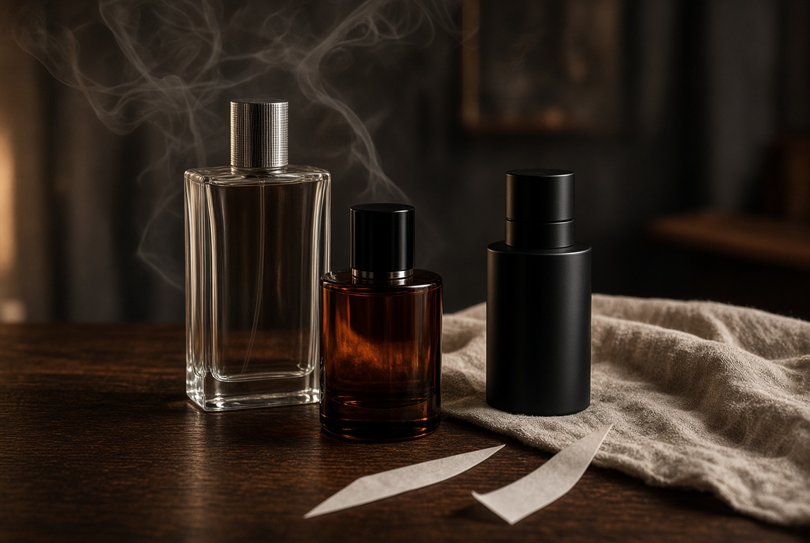 Featured cologne bottle